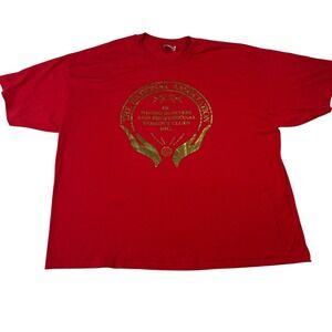 Hanes Graphic T-Shirt‎ Vintage Style NBPWC Business Women's Clubs Red XXL